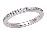 0.50 cts Round Diamonds Eternity Band - Platinum, 18kt White or Yellow Gold