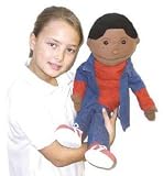LARGE ASIAN BOY GLOVE PUPPET 60CM HIGH P43