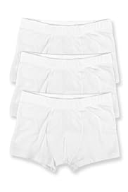 3 Pack Cotton Rich Plain Trunks