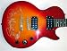 Paul Stanley, Max Weinberg & Roger Daltrey autographed Guitar (Epiphone Special: Orange) Image