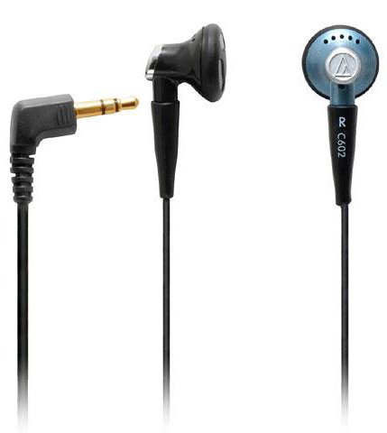Cover image : audio-technica インナーイヤーヘッドホン [ATH-C602] BL