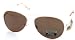 FOSSIL ! "Kellan Artisans Gold" Piloten Sonnenbrille aus der aktuellen Fossil Kollektion 2012! Mit entspiegelter und kratzfester Verglasung, und 100%UVA + B Schutz für ihre Augen. Inklusive Brillencase oder Etui, je nach Verfügbarkeit