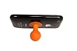 Mini Movie FaceTime Jel Stand for iPhone, iPad, iPod Touch - Orange (2 Pack, Stand Height around 1.6" or 40mm Tall)
