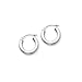 Classic 14kt White Gold Small (S) Size Round Bold title=