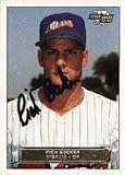 Rich Becker, Visalia Oaks - Twins Affiliate Autographed Card