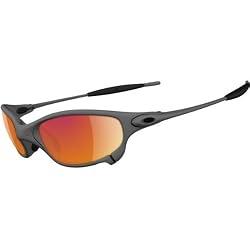 Oakley Juliet Men's Active Race Wear Sunglasses - X Metal/Ruby Iridium