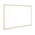 MOB Whiteboard Magnettafel - 90x60cm - f�r Wohnung und B�ro, magnetisch, mit Holzrahmen