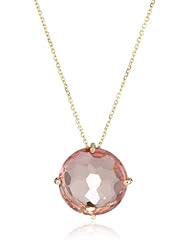 Kalan by Suzanne Kalan Round Salmon Topaz Necklace