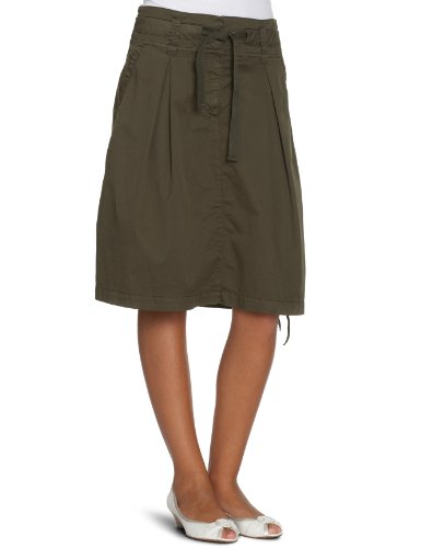 Henry Cottons Damen Rock/ Knielang  110132577250/Rock,, Gr. 38 (IT 44), Gr&uuml;n (oliv 848) Preisvergleich