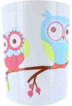 Hooty - Bathroom Shower Collection - Wastebasket/Trash Can