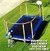 Trampoline Safety Net - 12 x 12 Enclosure Safety Net for Texas Trampolines