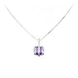 Studio 925 Firebolt 4.2ct Amethyst CZ Sterling Silver Pendant