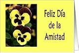 Feliz DÃa de la Amistad Card
