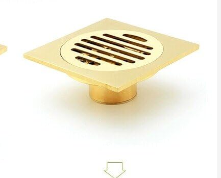 Haozailai Nuskin Solid copper floor drain to drain the washing machine does not return depth insect odor seal / T-drain shower drain protector