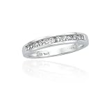 10K White Gold 1/4 ct. Diamond Wedding Band