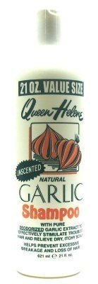 Queen Helene Garlic Shampoo 21 oz. Unscented (Case of 6)