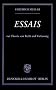 Essais zur Theorie von Recht und Verfassung