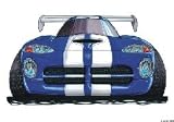 Review The Moneyman  / DODGE VIPER Koolart image CERAMIC MUG 226