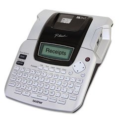 Brother PT 2110 PC Connectable Labeling System with Carry Case and AC adapter