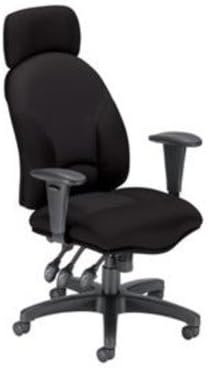 Influx Energize Aviator Armchair Seat W540xD450xH490-590mm Black Ref 11199-01Blk by Influx
