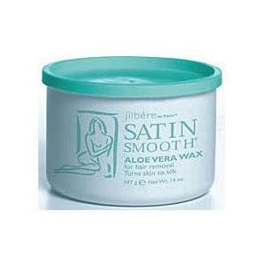 Satin Smooth- Aloe Vera Epilating Wax- For Hair Removal 14oz