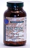 Panax Ginseng 400 MG Caps 180's