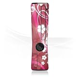 Design Skins for Microsoft Xbox 360 Slim Faceblade - Pink Flower Design Folie