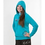 O'Neill women's 24/7 long sleeve hoody: Loose fit breathable hooded shirt with 15+ UV protection