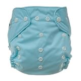 Tiny Tush Elite One-Size Cloth Diaper Snap SEASPRAY AQUA