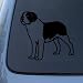 SAINT BERNARD - Dog - Vinyl Car Decal Sticker #1563 | Vinyl Color: Black