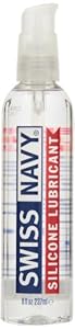 MD Science Labs Swiss Navy Silicone Personal Lubricant, 8 Ounces