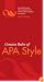 Concise Rules of APA Style (Concise Rules of the American Psychological Association (APA) Style)