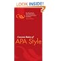 Concise Rules of APA Style (APA, Concise Rules of APA Style)