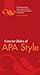 Concise Rules of APA Style (Concise Rules of the American Psychological Association (APA) Style)