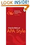 Concise Rules of APA Style (Concise Rules of the American Psychological Association (APA) Style)