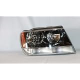 02-03 JEEP GRAND CHEROKEE From 1 02; LAREDO; SPORT RIGHT HAND REPLACEMENT HEAD LIGHT... by TYC