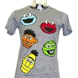  : Sesame Street Characters Vintage Women's T-shirt by Junk Food Clothing