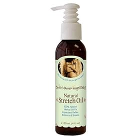 Earth Mama Angel Baby Natural Stretch Oil, 4-Ounce Bottle by Earth Mama Angel Baby