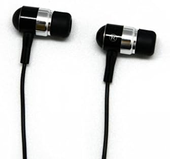 AOSILEY® Premium Earbuds 3.5mm Earphones Noise Isolating In-Ear Stereo Headphones with Microphone for Mp3 Mp4 iPhone etc. (Black)