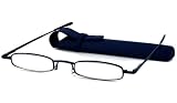 Able Vision Tube Readers Reading Glasses - Pen Pocket Navy / PEN POCKET NAVY +3.25