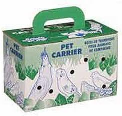 South Ocean Five BSF16 100-Pack Cockatiels and Small Animal Carrier Box, 9 by 5-Inch