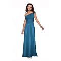 Astrapahl, Toga Stil Abendkleid mit einem Tr�ger, geraffte Passe, lang, verschiedene Farben, limitierte Auflage