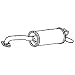 Toyota Yaris 1.0L Mar/2001>Apr/2006 Exhaust Back Box