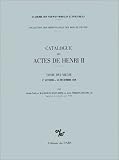 Catalogue des Actes de Henri II, tome 2 : Janvier-décembre 1548