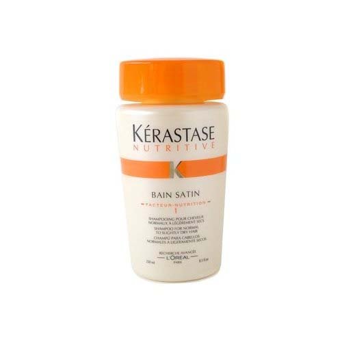 Kerastase Nutritive Bain Satin 1 Complete Nutrition Shampoo For Normal to Slightly Sensitised Hair, 8.5 Ounce