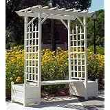 Arbor Seat: Seat Attachment for Camelot PVC
