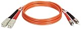 Tripp Lite N304-010 Duplex Multimode 62.5/125 Fiber Optic Patch Cable SC/ST - 3M (10ft)
