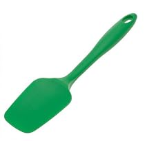 Trudeau 10-Inch Silicone Spatula, Green