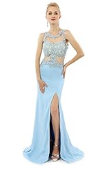 Sexy Backless Mermaid Chiffon Sleeveless Evening Dress/Party Dress 