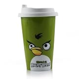 Angry Birds Eco Friendly Copco Style Double Wall Porcelain Coffee Mug Green Bird 315JCV%2BeGKL. SL160 Angry Birds Eco Friendly Copco Style Double Wall Porcelain Coffee Mug Green Bird